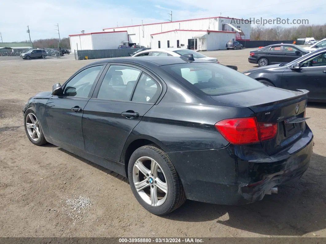 2015 Bmw 328i Xdrive Black vin: WBA3B5G57FNS19858