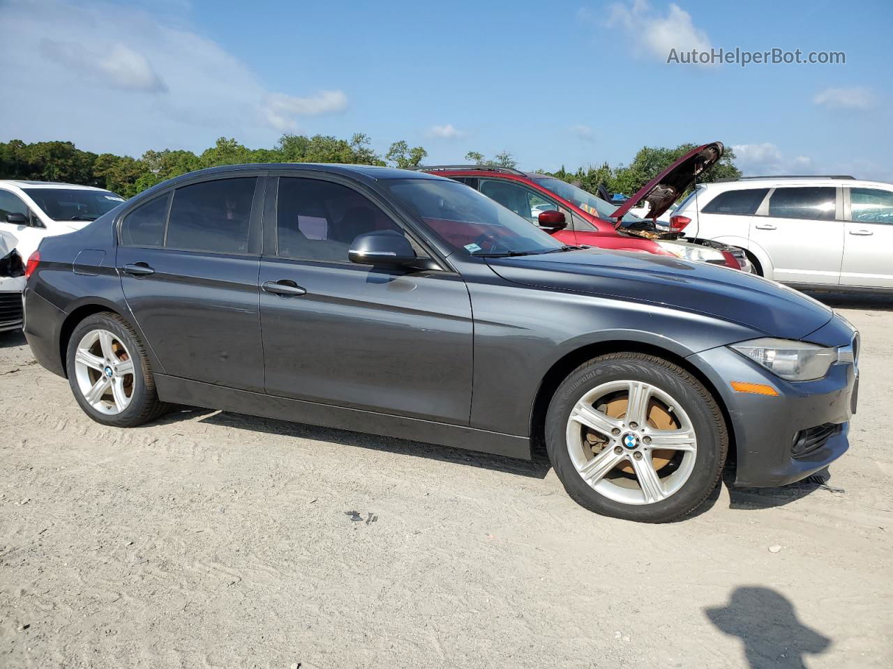 2013 Bmw 328 Xi Sulev Gray vin: WBA3B5G58DNS01091