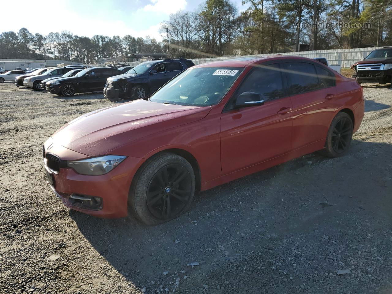 2013 Bmw 328 Xi Sulev Red vin: WBA3B5G58DNS03536