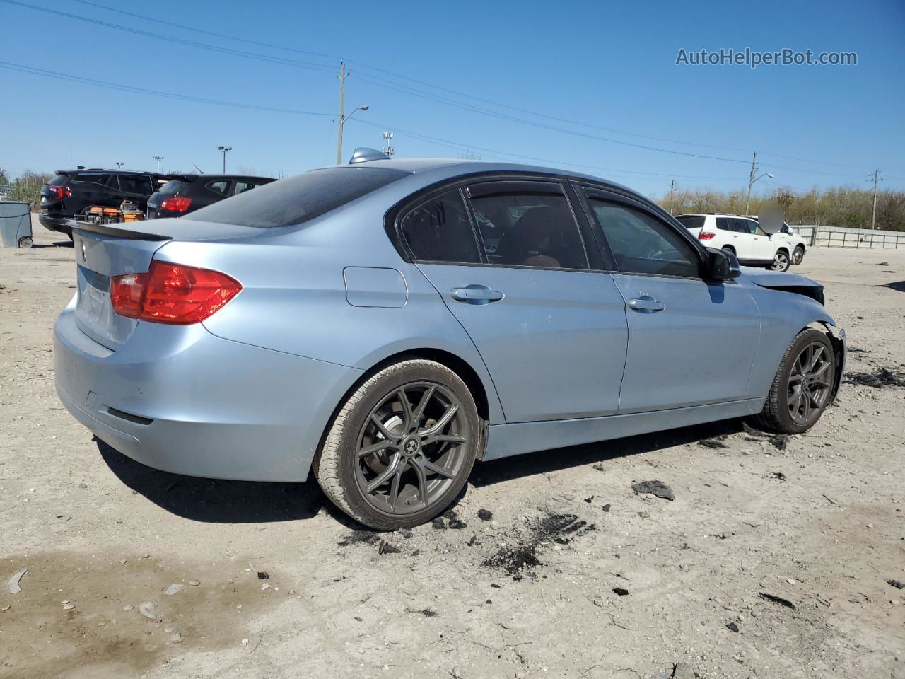 2014 Bmw 328 Xi Sulev Blue vin: WBA3B5G58ENS08723