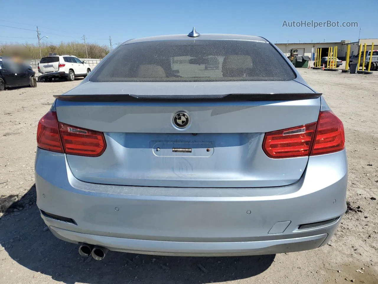 2014 Bmw 328 Xi Sulev Blue vin: WBA3B5G58ENS08723