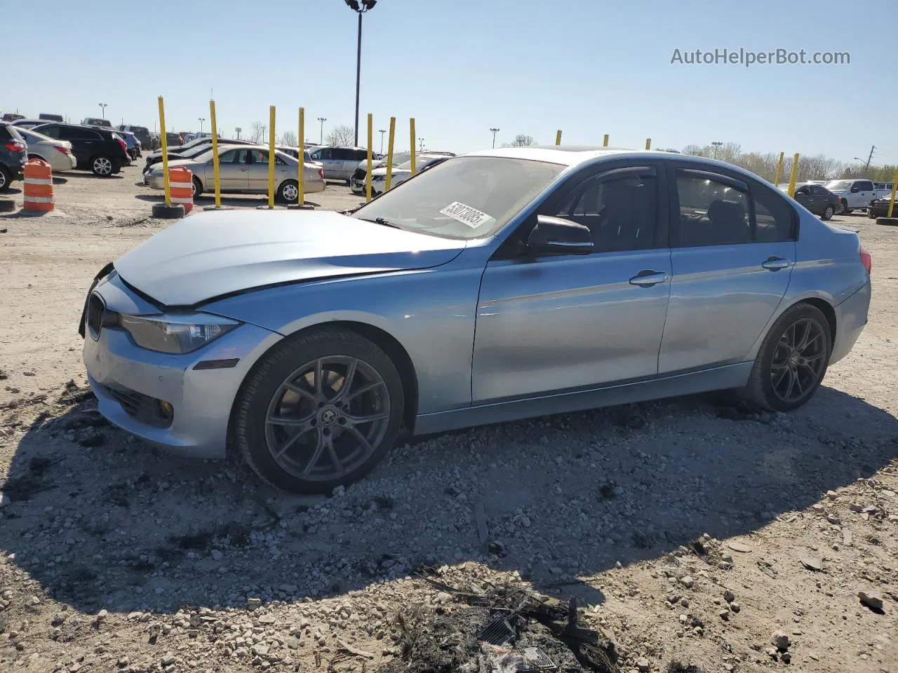 2014 Bmw 328 Xi Sulev Blue vin: WBA3B5G58ENS08723