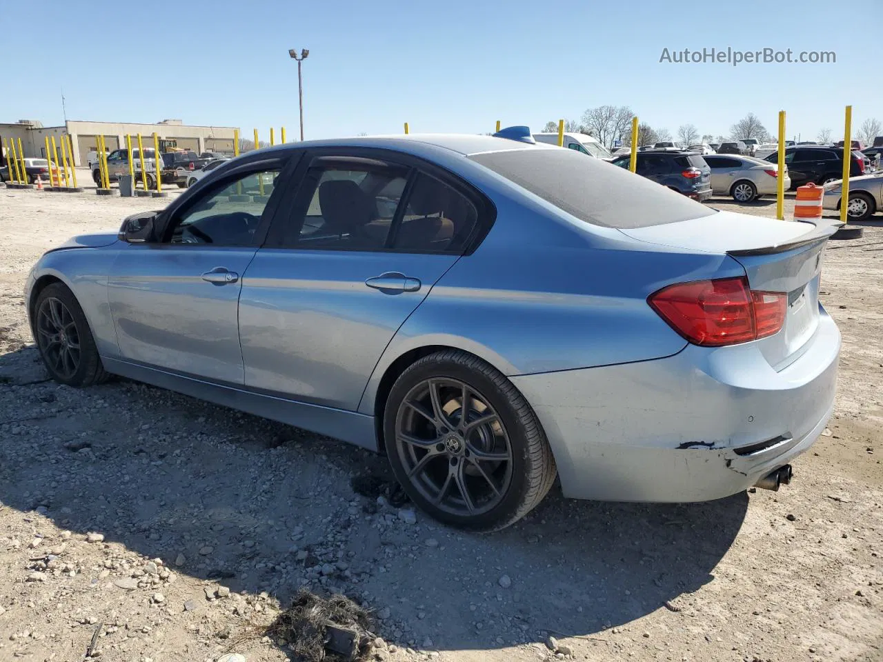 2014 Bmw 328 Xi Sulev Blue vin: WBA3B5G58ENS08723