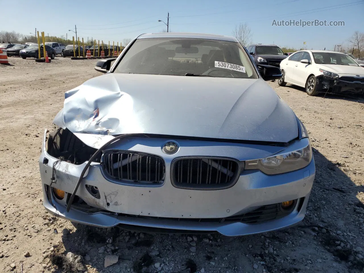 2014 Bmw 328 Xi Sulev Blue vin: WBA3B5G58ENS08723