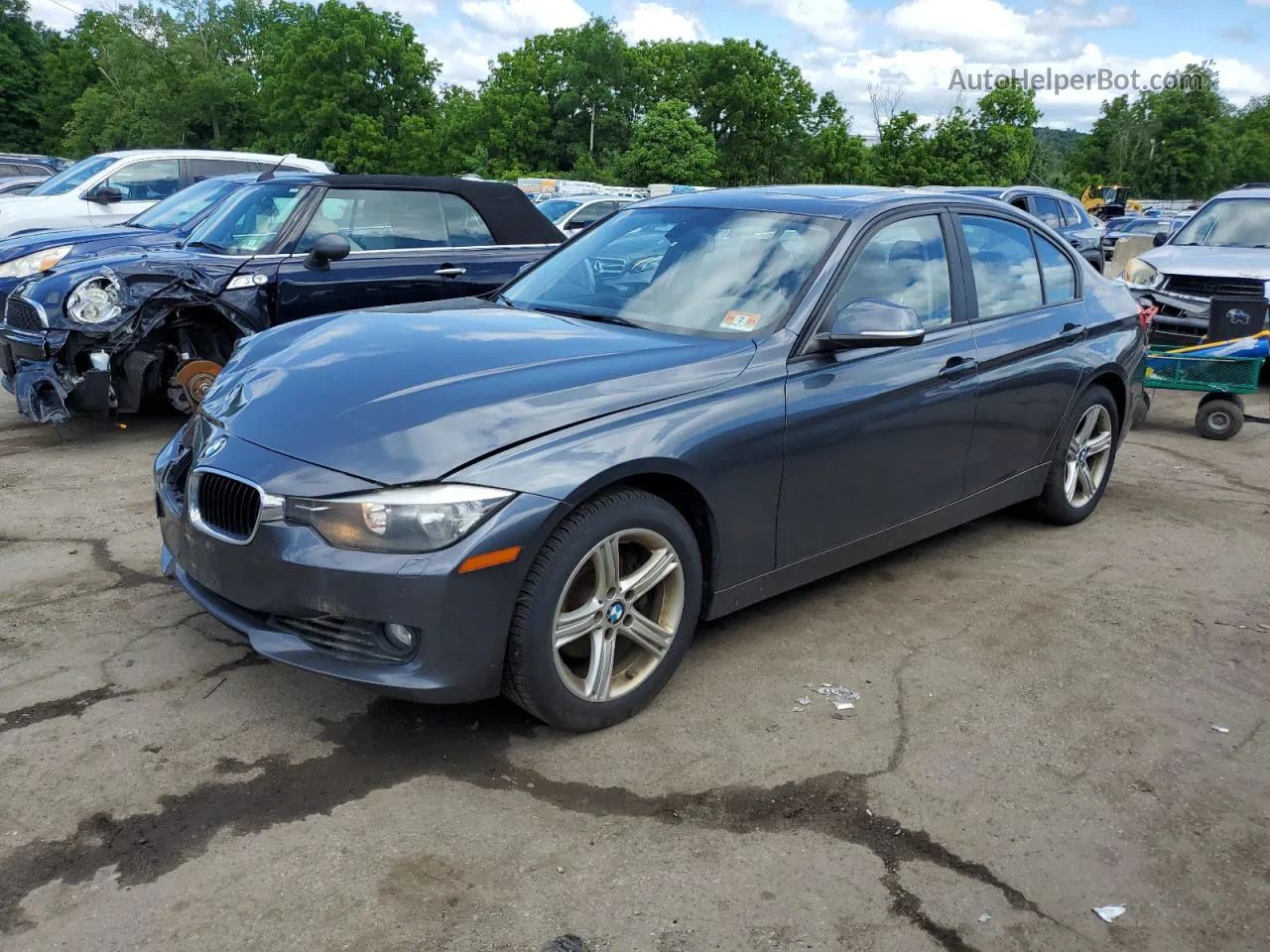 2015 Bmw 328 Xi Sulev Gray vin: WBA3B5G58FNS13972