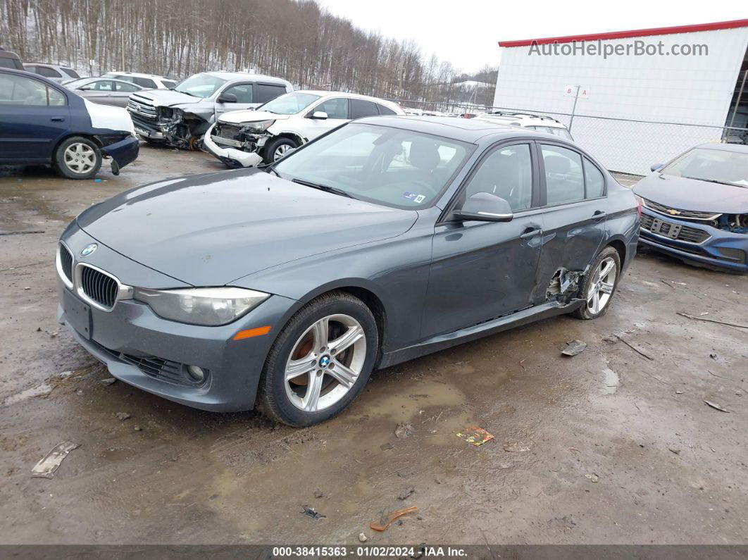 2015 Bmw 328i Xdrive Gray vin: WBA3B5G58FNS15530