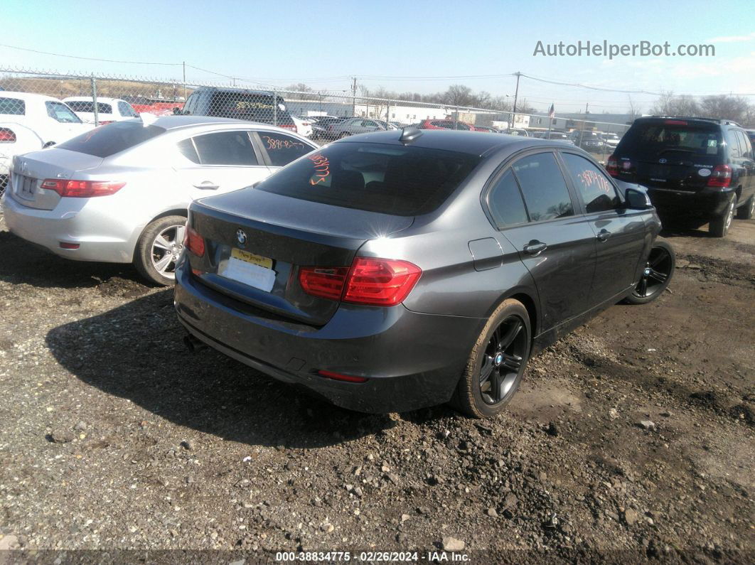 2013 Bmw 328i Xdrive Gray vin: WBA3B5G59DNS00435