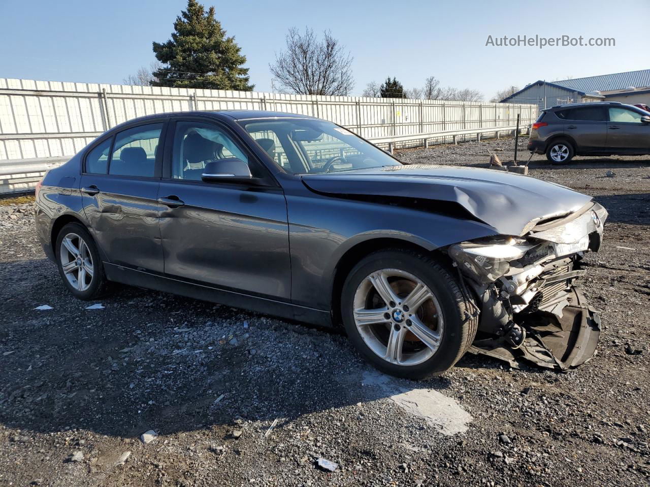 2014 Bmw 328 Xi Sulev Gray vin: WBA3B5G59ENS06740