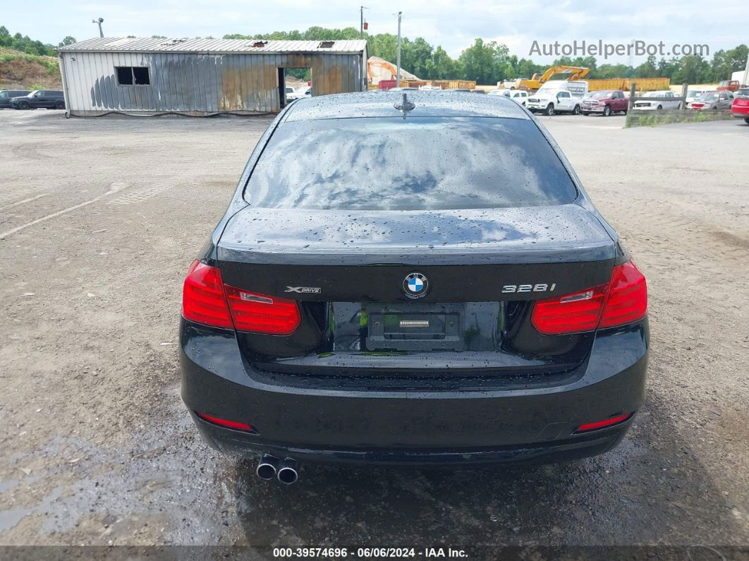 2014 Bmw 328i Xdrive Black vin: WBA3B5G59ENS08651