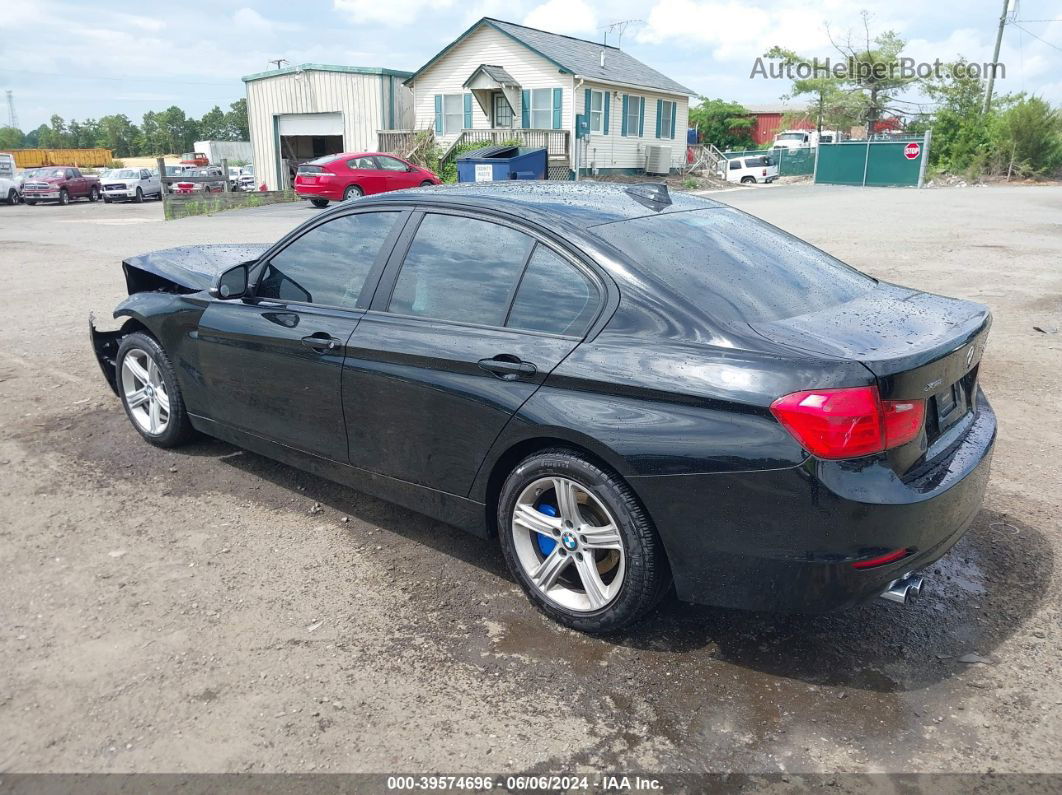 2014 Bmw 328i Xdrive Black vin: WBA3B5G59ENS08651