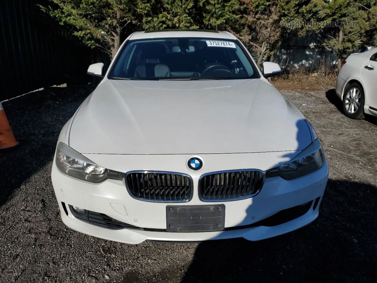 2015 Bmw 328 Xi Sulev White vin: WBA3B5G59FNS14094