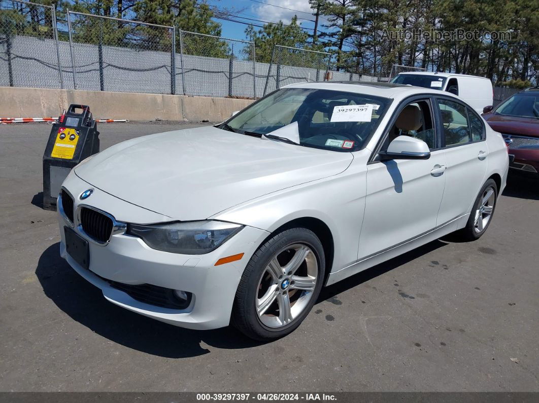 2015 Bmw 328i Xdrive White vin: WBA3B5G5XFNS15299