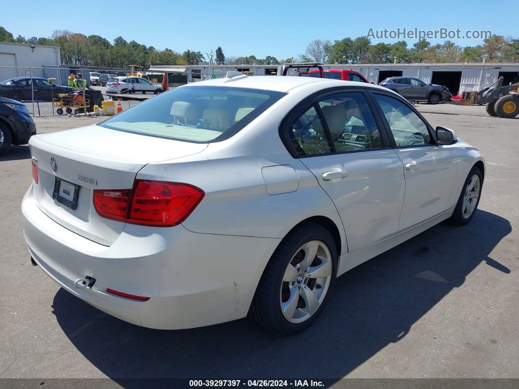 2015 Bmw 328i Xdrive White vin: WBA3B5G5XFNS15299