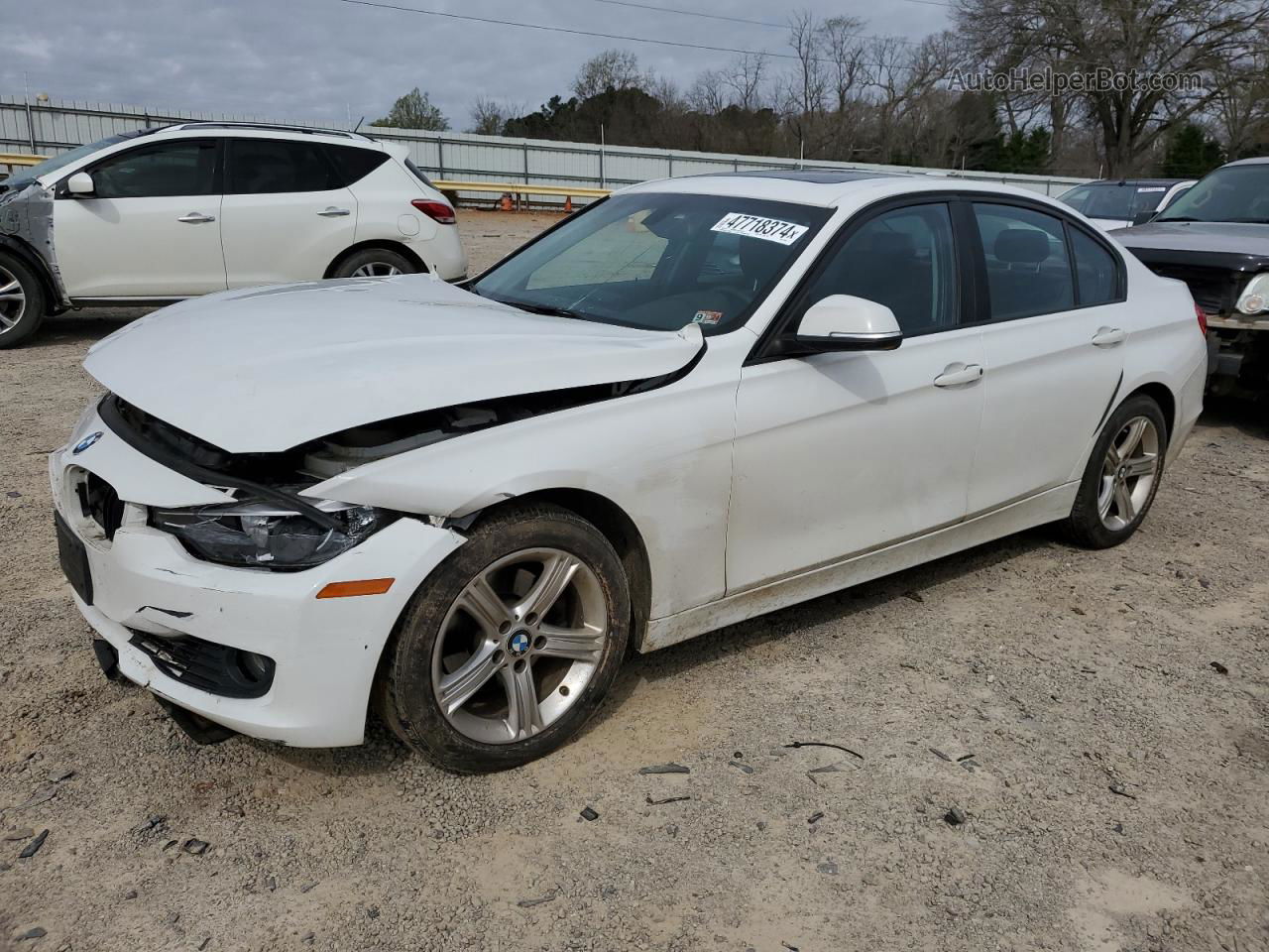 2015 Bmw 328 Xi Sulev White vin: WBA3B5G5XFNS15495