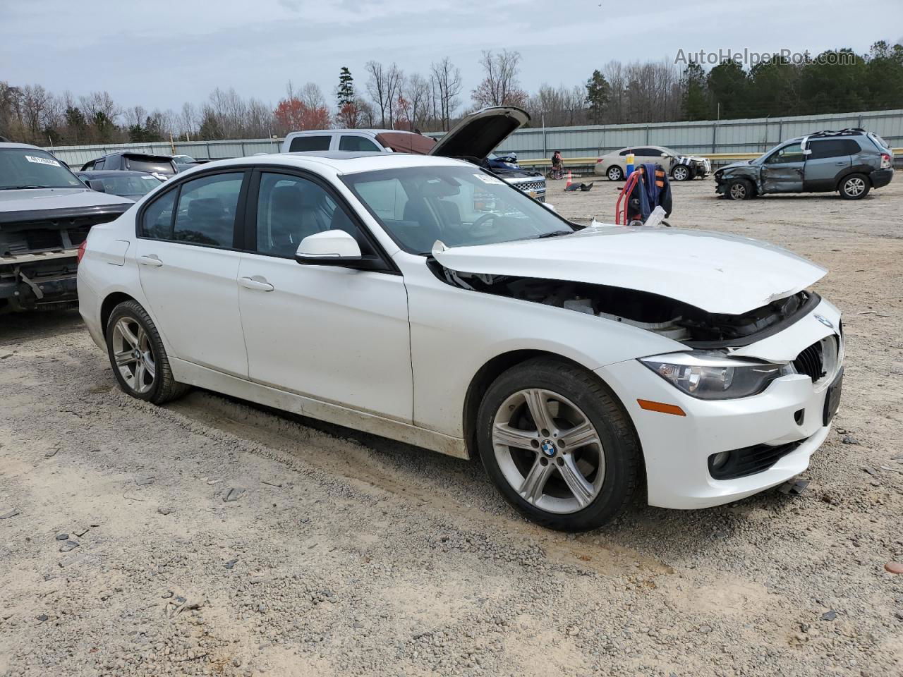 2015 Bmw 328 Xi Sulev White vin: WBA3B5G5XFNS15495