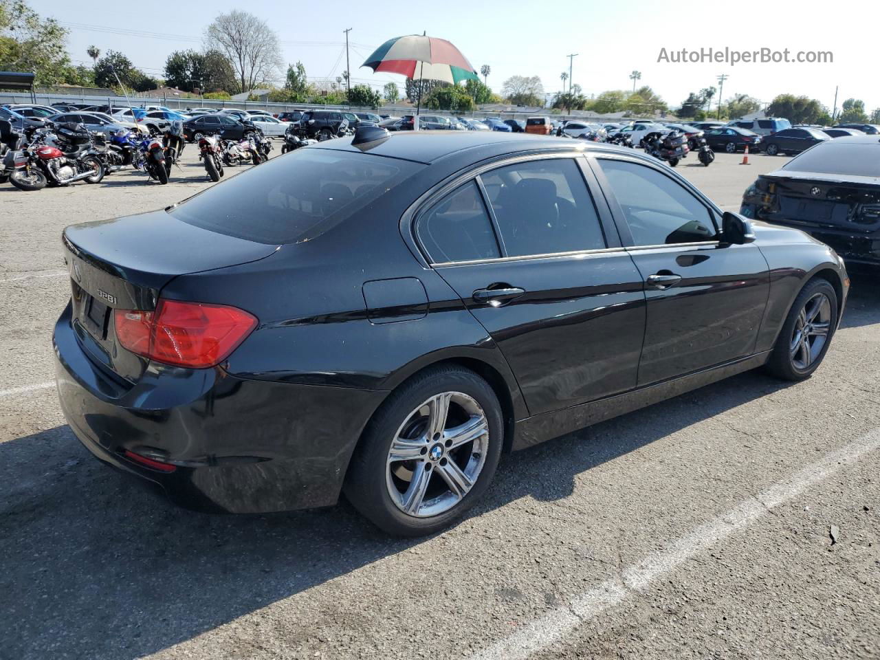 2015 Bmw 328 Xi Sulev Черный vin: WBA3B5G5XFNS18719