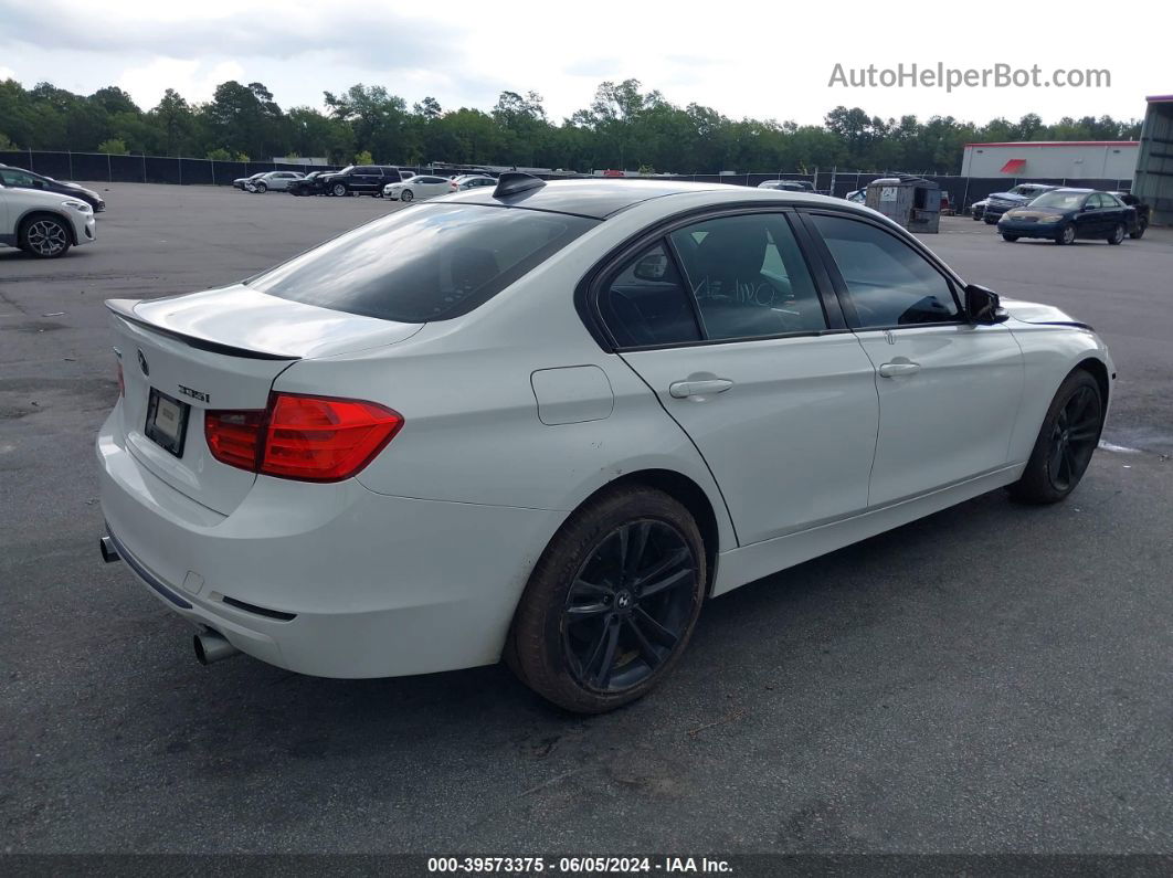 2013 Bmw 335i Xdrive White vin: WBA3B9C51DF587537