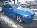 2015 Bmw 335i Xdrive Blue vin: WBA3B9C53FF589115