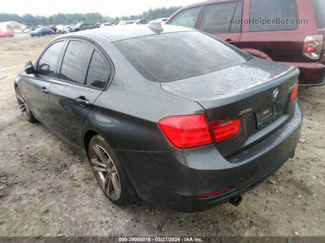 2013 Bmw 335i Xdrive Gray vin: WBA3B9C54DF587838