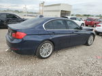 2013 Bmw 335 Xi Синий vin: WBA3B9C54DJ437161