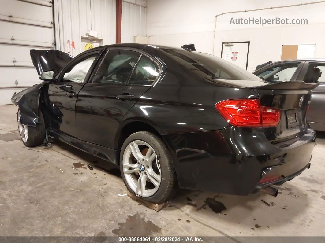 2014 Bmw 335i Xdrive Black vin: WBA3B9C55EP458891