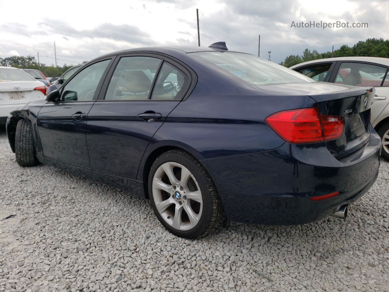 2013 Bmw 335 Xi Blue vin: WBA3B9C59DF585731