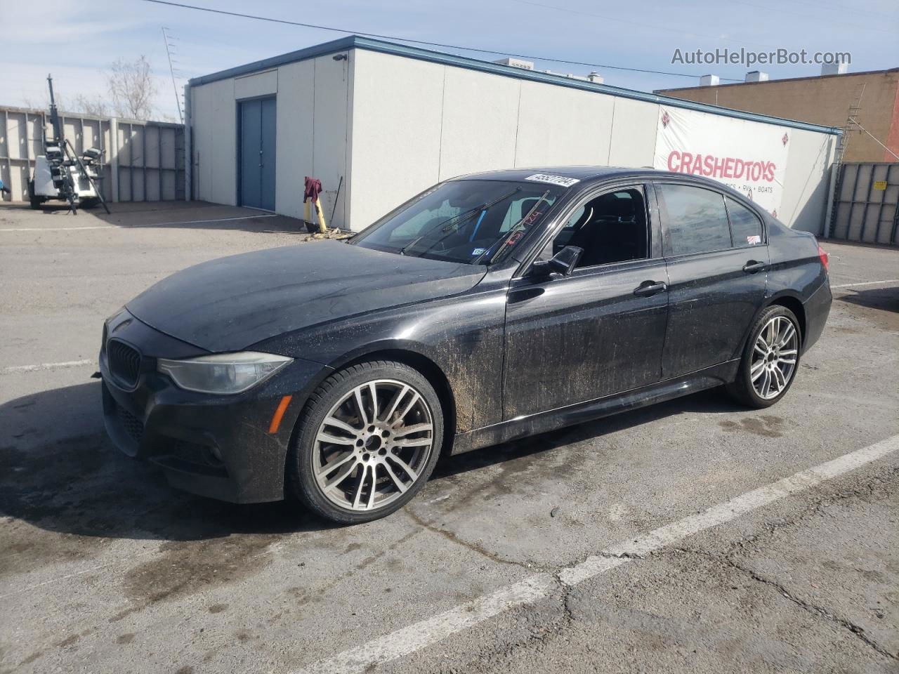 2015 Bmw 335 Xi Black vin: WBA3B9C59FP705282