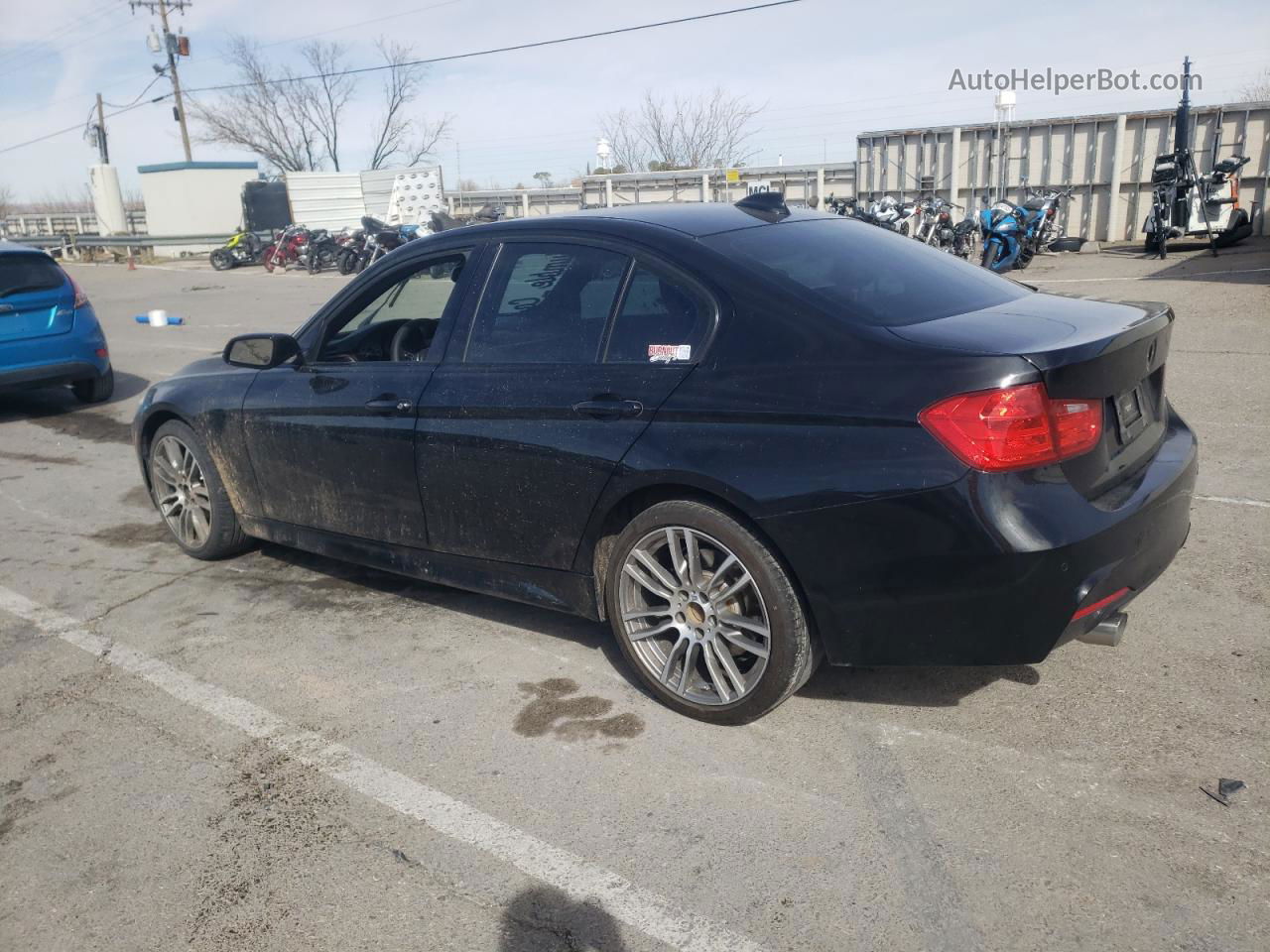 2015 Bmw 335 Xi Black vin: WBA3B9C59FP705282