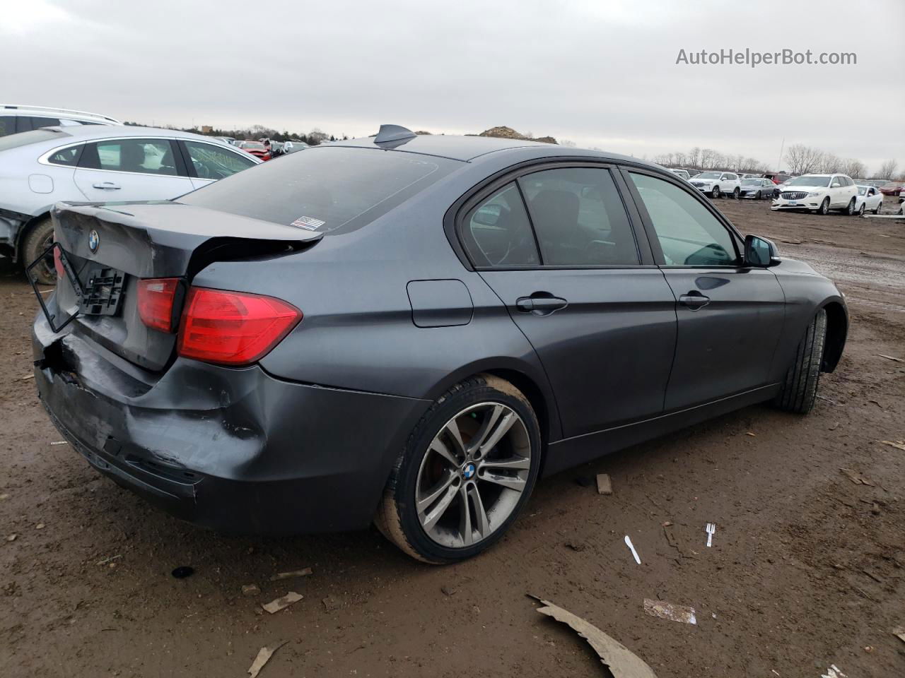 2013 Bmw 335 Xi Угольный vin: WBA3B9C5XDF140091