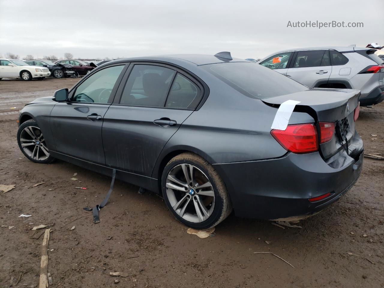 2013 Bmw 335 Xi Угольный vin: WBA3B9C5XDF140091