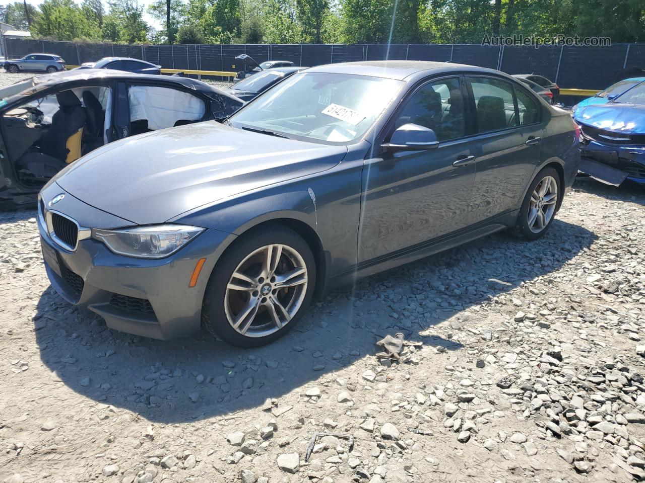 2013 Bmw 335 Xi Угольный vin: WBA3B9C5XDF801165