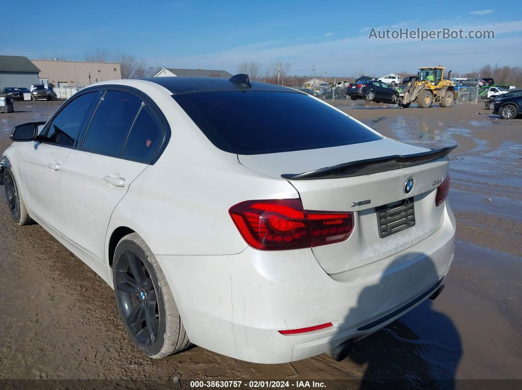 2013 Bmw 335i Xdrive White vin: WBA3B9C5XDJ437021