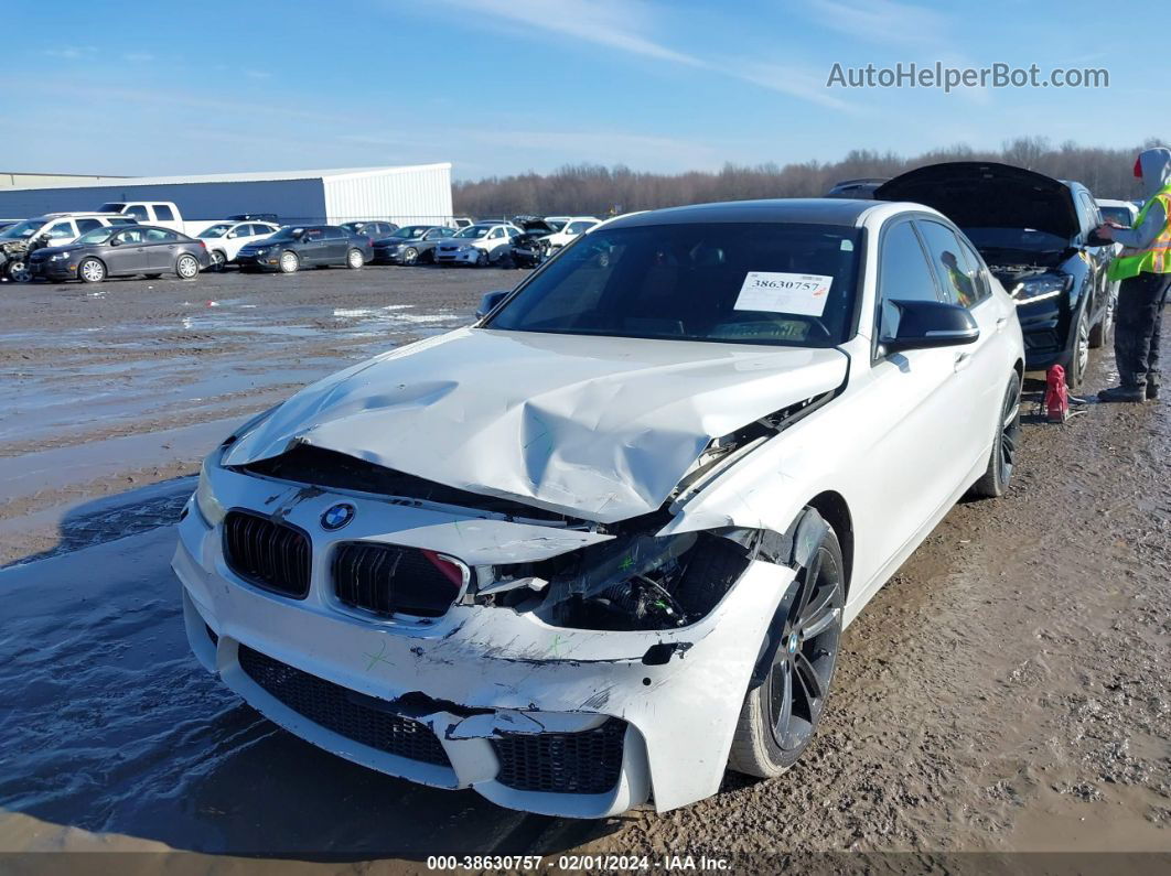 2013 Bmw 335i Xdrive White vin: WBA3B9C5XDJ437021