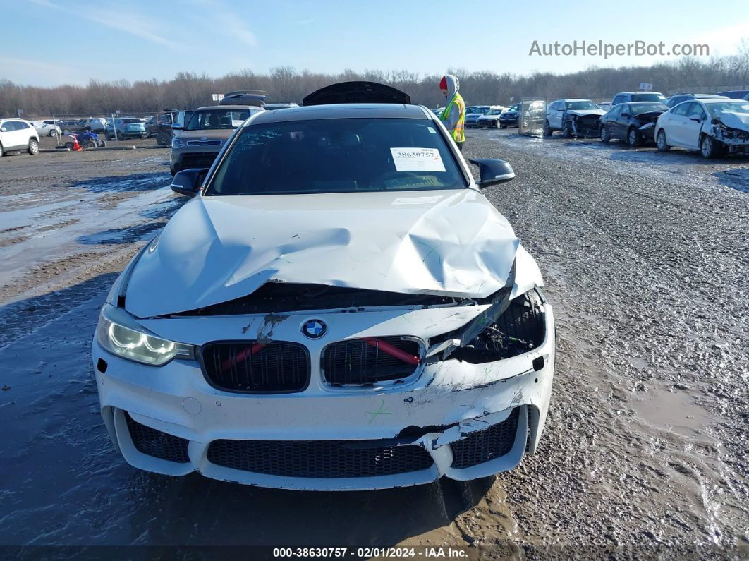 2013 Bmw 335i Xdrive White vin: WBA3B9C5XDJ437021