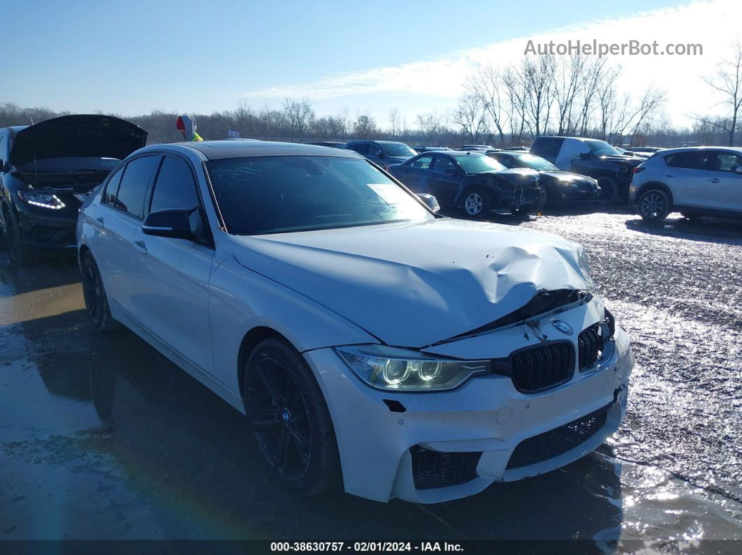 2013 Bmw 335i Xdrive White vin: WBA3B9C5XDJ437021