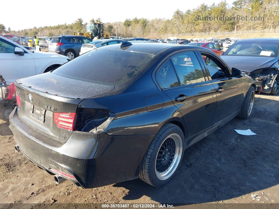 2014 Bmw 335i Xdrive Black vin: WBA3B9G50ENR91740