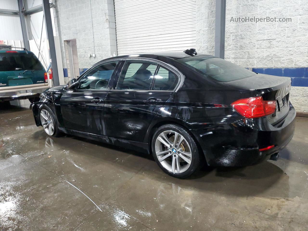 2014 Bmw 335 Xi Black vin: WBA3B9G51ENR92363