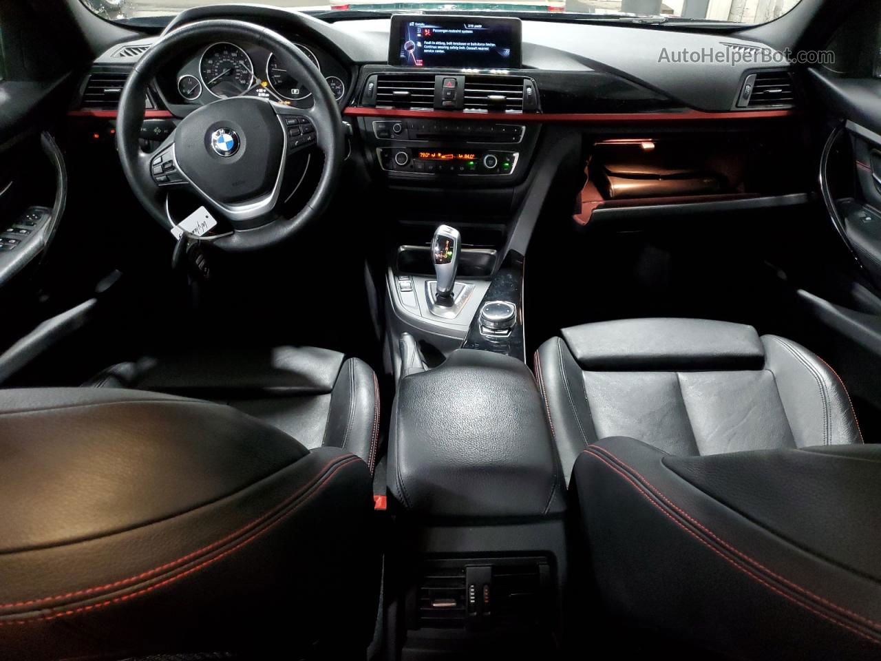 2014 Bmw 335 Xi Черный vin: WBA3B9G51ENR92363