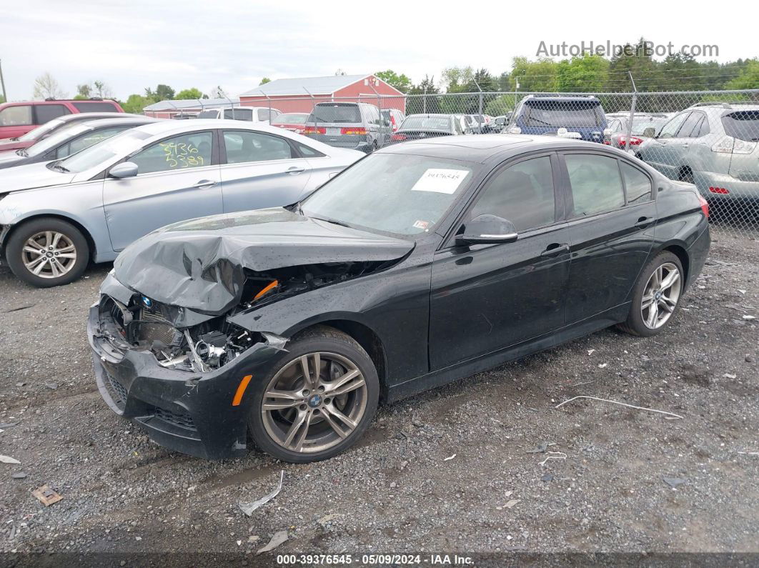 2014 Bmw 335i Xdrive Черный vin: WBA3B9G52ENR91917