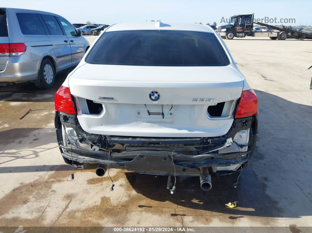 2014 Bmw 335i Xdrive White vin: WBA3B9G54ENR92079