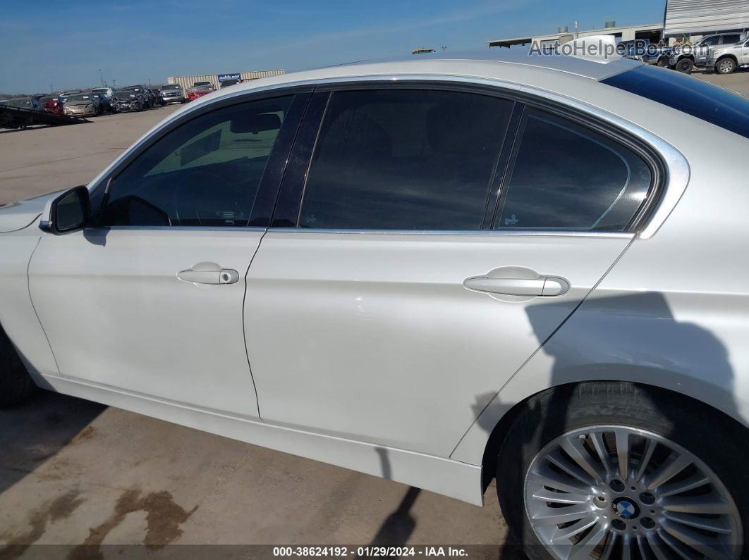 2014 Bmw 335i Xdrive White vin: WBA3B9G54ENR92079