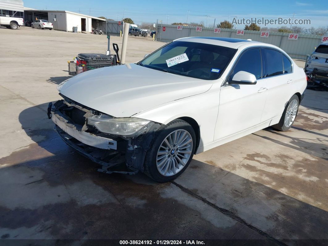 2014 Bmw 335i Xdrive White vin: WBA3B9G54ENR92079