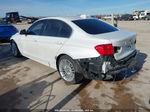 2014 Bmw 335i Xdrive White vin: WBA3B9G54ENR92079