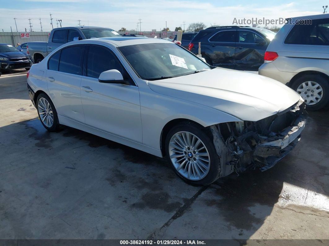 2014 Bmw 335i Xdrive White vin: WBA3B9G54ENR92079