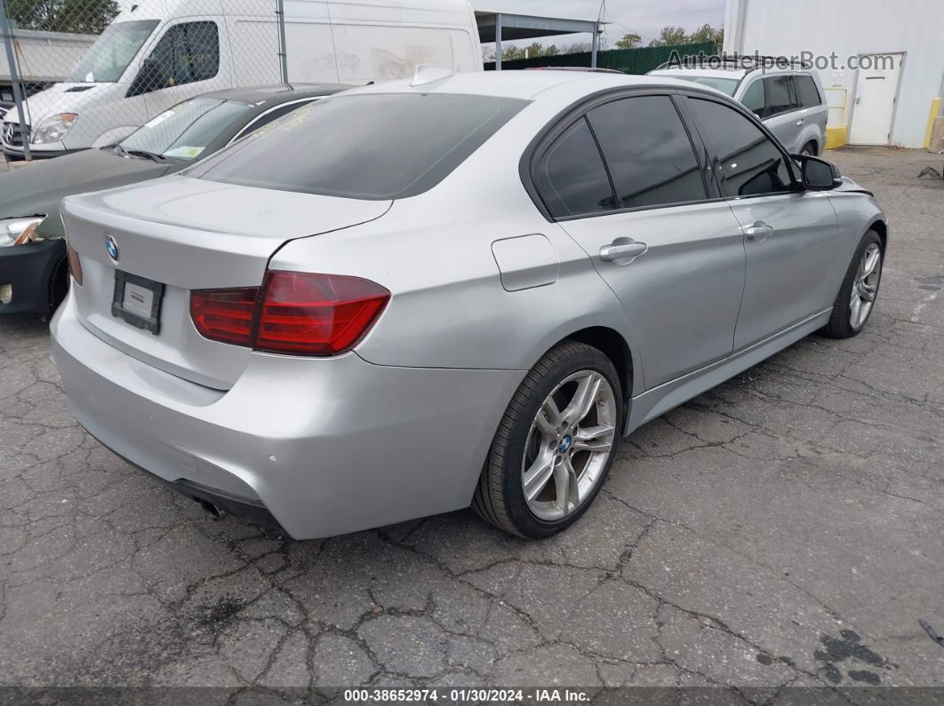 2015 Bmw 335i Xdrive Серебряный vin: WBA3B9G55FNR93503