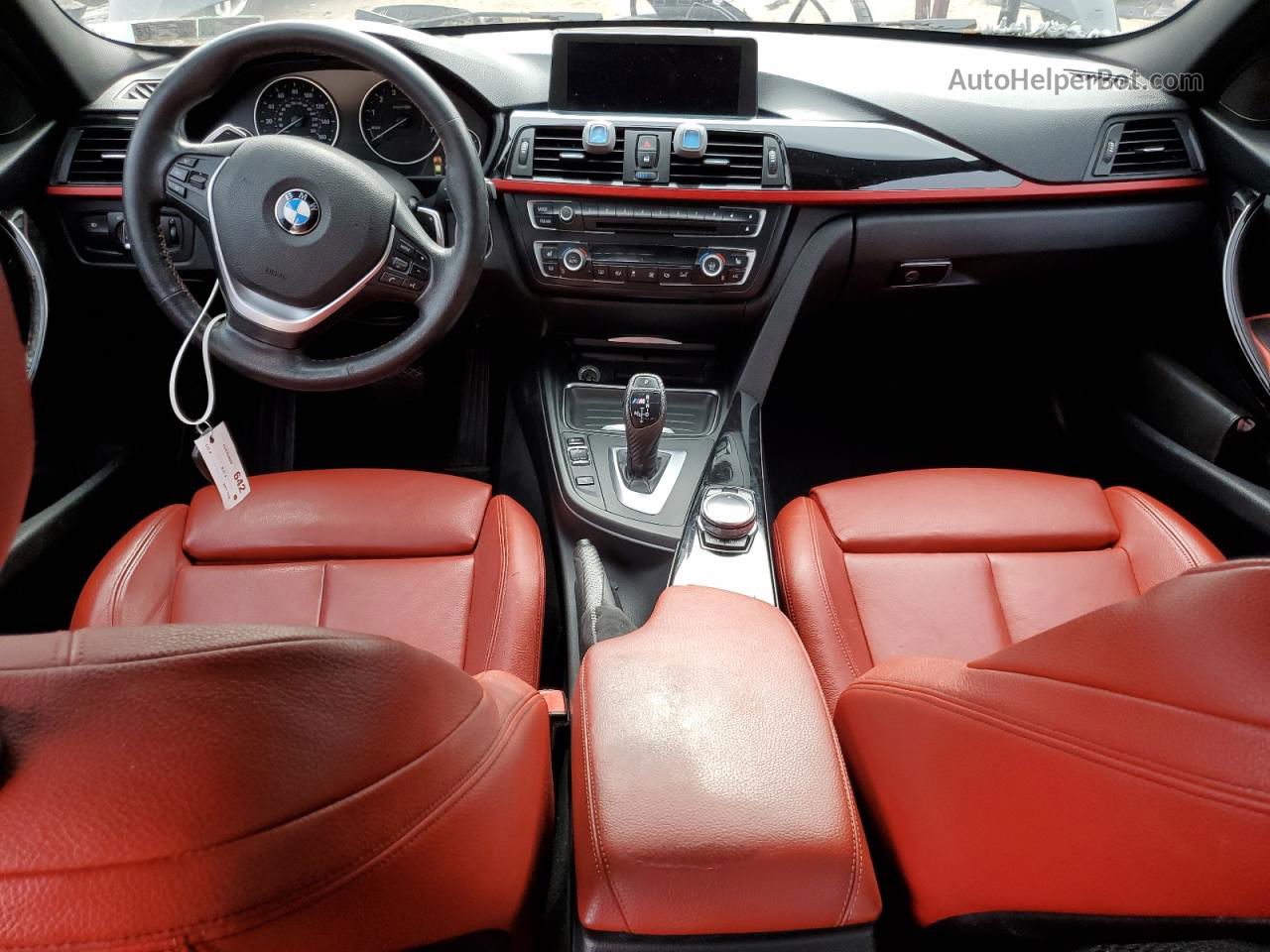 2014 Bmw 335 Xi Черный vin: WBA3B9G56ENR92147