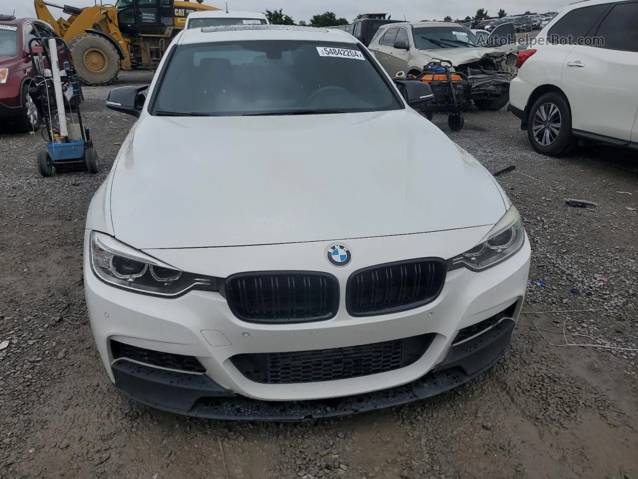 2013 Bmw 335 Xi White vin: WBA3B9G57DNR79065