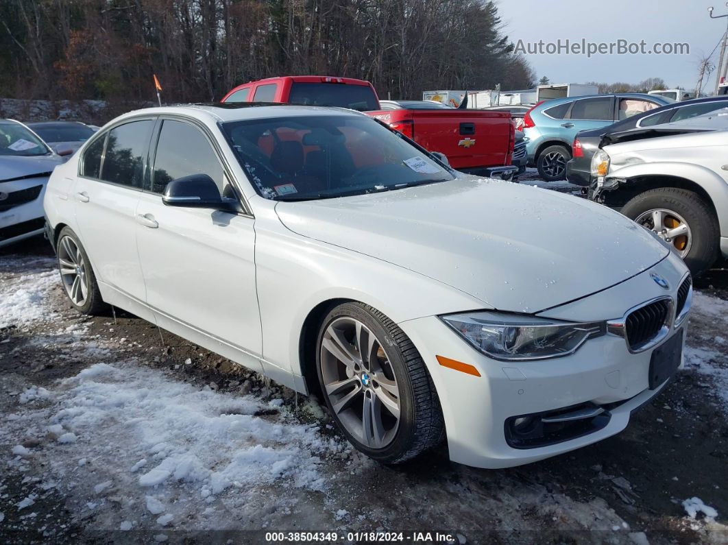 2014 Bmw 335i Xdrive Белый vin: WBA3B9G5XENR91194