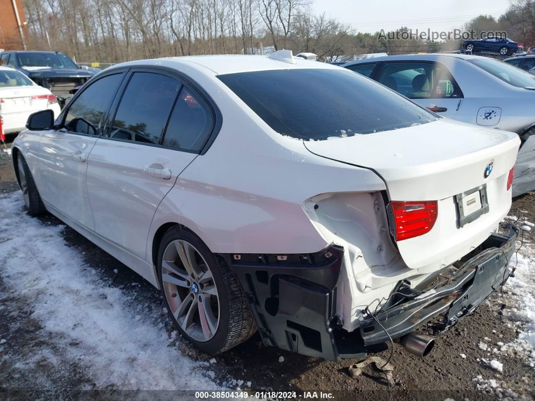 2014 Bmw 335i Xdrive White vin: WBA3B9G5XENR91194