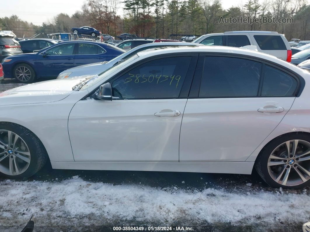 2014 Bmw 335i Xdrive White vin: WBA3B9G5XENR91194